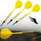 11. DARTS PLASTIK-DARTS 3 STÜCK SICHER BEST SPORTING - GELB