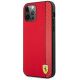 2. Ferrari FESAXHCP12LRE iPhone 12 Pro Max 6.7" rot/rot Hardcase On Track Carbon Stripe