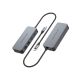 3. Conceptronic ABBY24G Dockingstation, kabelgebunden, USB 3.2 Gen 1 (3.1 Gen 1), Typ-C, Grau