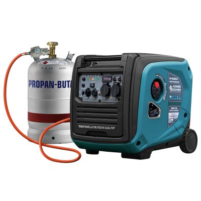 2. Könner & Söhnen KS4000iEGS 3,5W 230V Gas-Benzin-Inverter-Generator