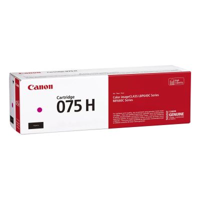 2. Canon 075 H Tonerkartusche, 1 Stück, Original Magenta