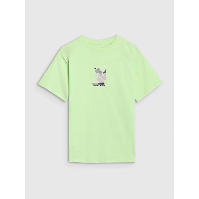 5. Jungen-T-Shirt mit Aufdruck 4F 4FJRSS25TTSHM2641-45S