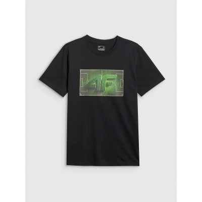 7. Herren-T-Shirt mit Aufdruck, regulär, Größe 4F 4FRAW25TTSHM3612-20S