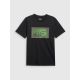 7. Herren-T-Shirt mit Aufdruck, regulär, Größe 4F 4FRAW25TTSHM3612-20S