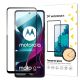 Wozinsky Full Glue Tempered Glass Motorola Moto G200 5G 9H Full Screen Tempered Glass mit schwarzem Rahmen