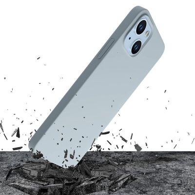 3. 3mk Hardy Silikon MagCase für iPhone 14 Plus – Blau