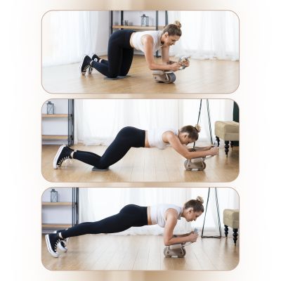 12. KA08 Automatisches Bauchmuskelrad mit LCD-Display und HMS-Ladefunktion