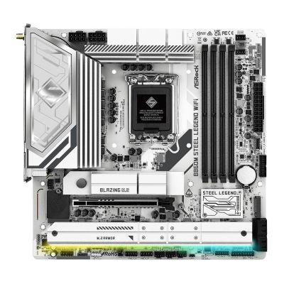 2. ASRock B860M Steel Legend WiFi Mainboard