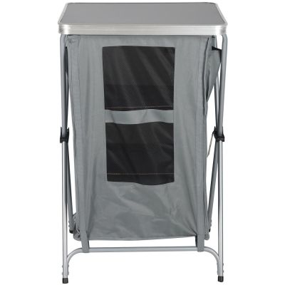 8. Faltbarer Reiseschrank mit 3 Ablagen 60x51x98cm ENERO CAMP