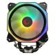 6. Rampage OCTAGONC50-BLACK CPU-Kühler LGA1700/AM5 1800RPM 120mm ARGB PWM Lüfter