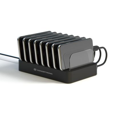 2. Conceptronic OZUL02B Universelles Ladegerät für Mobilgeräte, Schwarz, AC-intern