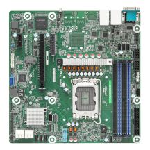 AsRock EC262D4U Motherboard 1x LGA1700 Intel Xeon E-2400 C262 (4x DIMM, 8x SATA, 2x OCulink, 1x M.2, 2x 1Gbe, IPMI, mATX)