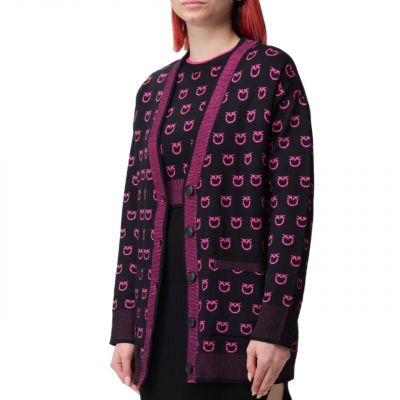 2. Pinko Lama Logo W 101562A112 Pullover, Strickjacke