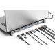 3. Manhattan 190398 Kabelgebundene Dockingstation USB 3.2 Gen 1 (3.1 Gen 1) Typ-C Grau