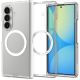 Spigen Ultra Hybrid Pro MagSafe Hülle für Samsung Galaxy Z Fold 8 Ultra – Transparent und Weiß