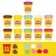 6. Play-Doh Super Slice Kuchen Spielküchenset 624g Mehrfarbiges Modellierknete-Spielset