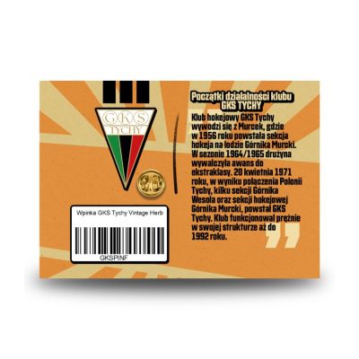 8. GKS Tychy Premium SREBGKS-PIN Stift