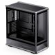 16. Jonsbo D401 PC- , Midi-Tower, ATX, gehärtetes Glas - schwarz