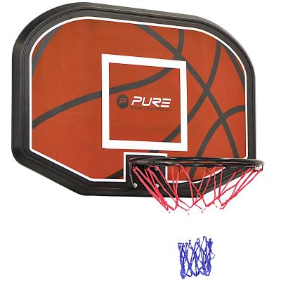 11. Basketball-Rückwand 110x73x3cm Korb 45cm Pure 2 Improve