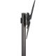 Techly ICA-TR21 TV-Halterung für 139,7 cm (55") Fernseher, Schwarz