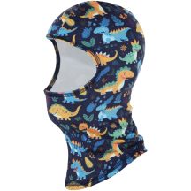 Multifunktionale Kinder-Balaklava VIKING Kenai Kids schwarz-weiß