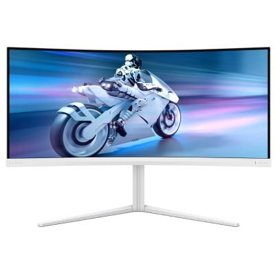 23. Philips 34M2C5501A/00 Computermonitor 86,4 cm (34") 3440 x 1440 px Wide Quad HD LCD Weiß