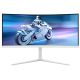 23. Philips 34M2C5501A/00 Computermonitor 86,4 cm (34") 3440 x 1440 px Wide Quad HD LCD Weiß