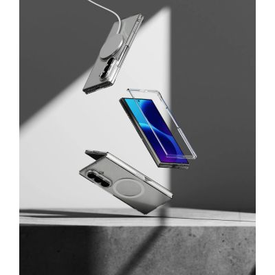 9. Ringke Slim Magnetic MagSafe Hülle für Samsung Galaxy Z Fold 8 - Transparent