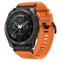 Tech-Protect Nylon Classic Armband für Garmin Fenix ​​5X / 5X Plus / 6X / 6X Pro / 7X / 8 / 8 Pro / 9 / 9 Pro (47 mm) - Orange