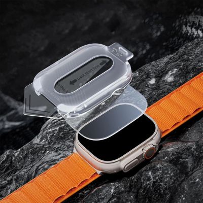 5. Tech-Protect Easy Set+ 2er-Pack Panzerglas für Huawei Watch GT 5 41 mm - Transparent