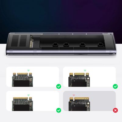 6. Ugreen CM400 90264 Caddy für M.2 SSD mit USB-C 3.2-Anschluss – Grau