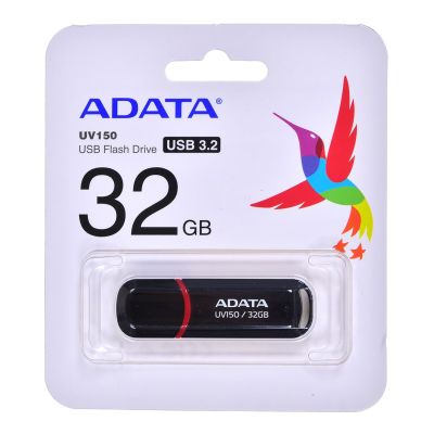 2. ADATA UV150 AUV150-32G-RBK USB-Stick (32 GB; USB 3.0; schwarz)