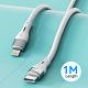 6. Wozinsky WSTCL1 Lightning / USB-C PD 27W Kabel 1 m - Weiß