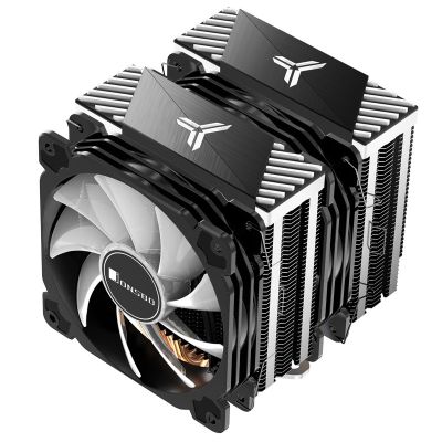19. Jonsbo CR-2000GT CPU-Kühler mit Radiator und 12 cm Lüfter, schwarz, 1 Stück.
