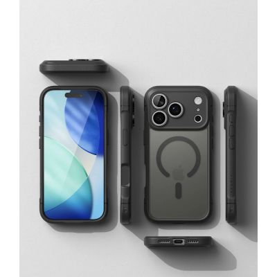 6. Ringke Fusion Bold Magnetische MagSafe Hülle für iPhone 18 Pro Max / 17 Pro Max – Mattschwarz