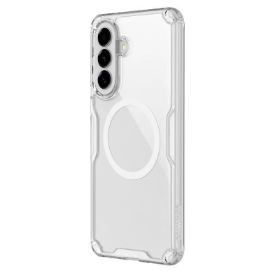 2. Nillkin Nature TPU Pro Magnethülle für Samsung Galaxy A57 5G, kompatibel mit MagSafe – Transparent
