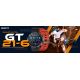 10. Gravity GT21-6 Smartwatch + rotes Silikonarmband