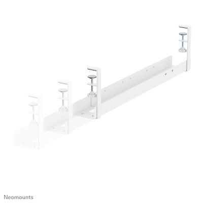 4. Neomounts ADS07-120WH Kabelorganisator Schreibtisch-Kabelablage Weiß 1 Stück.