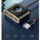 8. HUB Baseus Square USB-A auf 1x USB-A 3.2 Gen 1 / 3x USB 2.0 mit 1m Kabel - schwarz