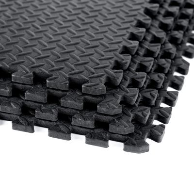 Trainingsmatte - Für Übungen und Geräte - Puzzle 120 x 120 cm - 12mm