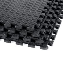 Trainingsmatte - Für Übungen und Geräte - Puzzle 120 x 120 cm - 12mm