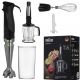 12. Braun MultiQuick 7 MQ 7045X 1,25 l Stabmixer 1000 W Schwarz, Edelstahl