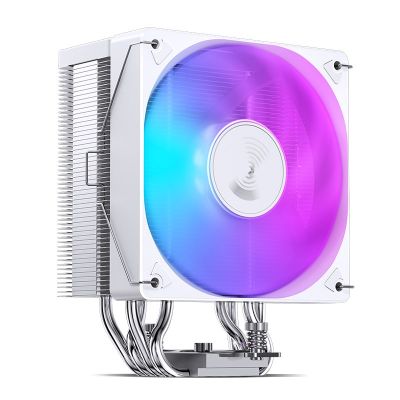 6. Jonsbo CR-1000 EVO CPU-Kühler 12cm ARGB Weiß 1 Stück.