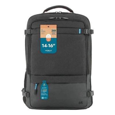 2. Mobilis 025031 Laptoptasche 40,6 cm (16") Rucksack Schwarz