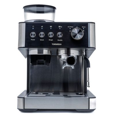 17. ELDOM Espressomaschine ECK1 1300W 20 BAR, Milchbehälter, 6 Automatikprogramme, 2 manuelle Programme