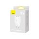 7. Baseus Compact Ladegerät 2x USB 10,5W weiß (CCXJ010202)
