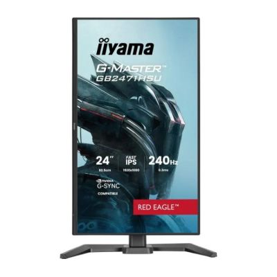 4. IIYAMA LED Fast IPS Monitor 23,8" GB2471HSU-B1 Red Eagle 240Hz