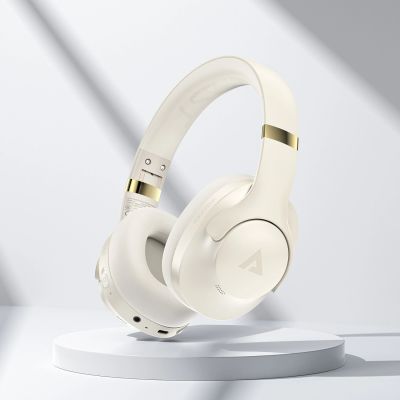 3. Acefast H4 ANC Kabellose Bluetooth 5.3 IPX4 Over-Ear-Kopfhörer - Beige