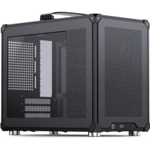 Jonsbo C6 MAX PC-Gehäuse, Mini-Gehäuse, Micro-ATX, gehärtetes Glas -