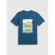 5. Herren-T-Shirt mit Aufdruck, regulär, Größe 4F 4FRSS26TTSHM4304-46S